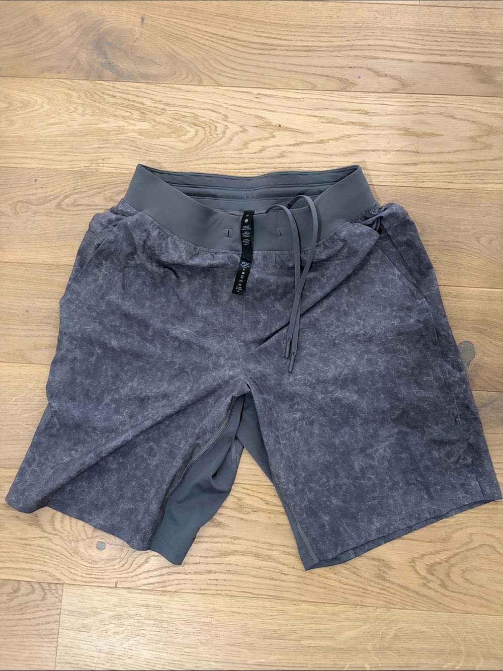 lululemon athletica Men's Washed Charcoal Athletic Shorts